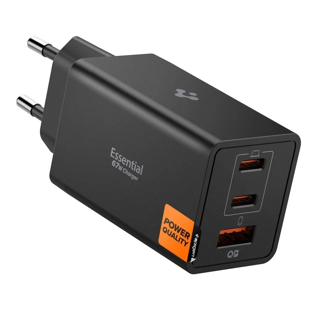 Spigen Essential EE673EU 67W GaN 3-Port