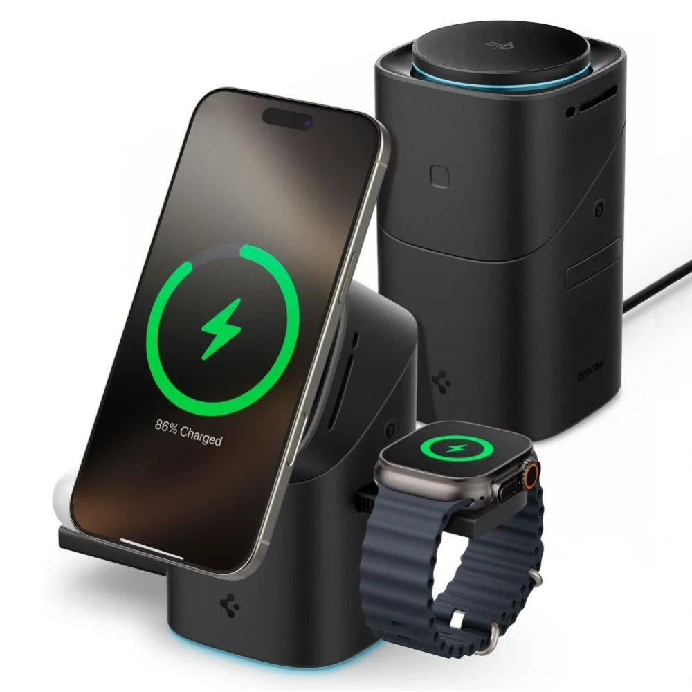 SPIGEN EF223MS Essential 3-in-1 Rotary Magnetic