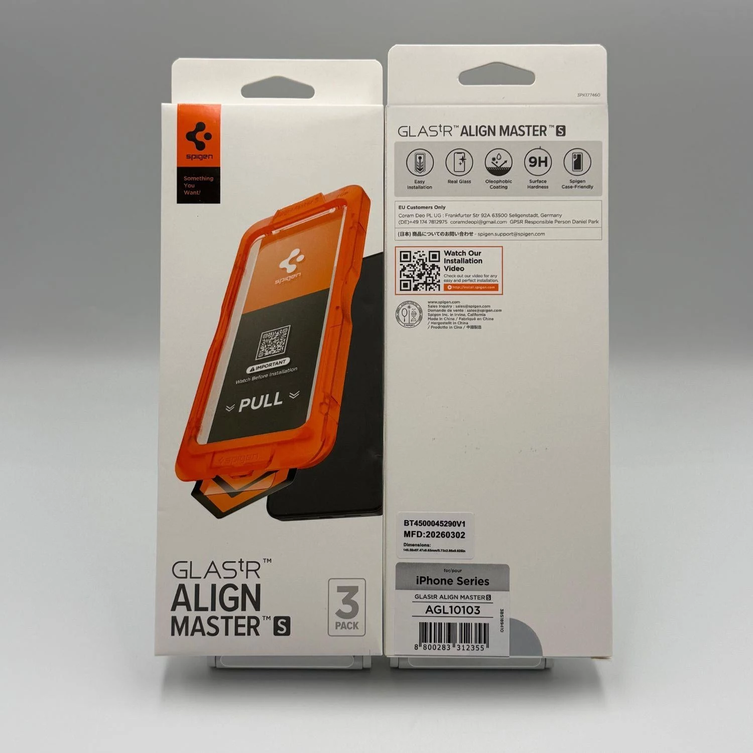 Spigen ALM Glas.Tr Slim 3-Pack