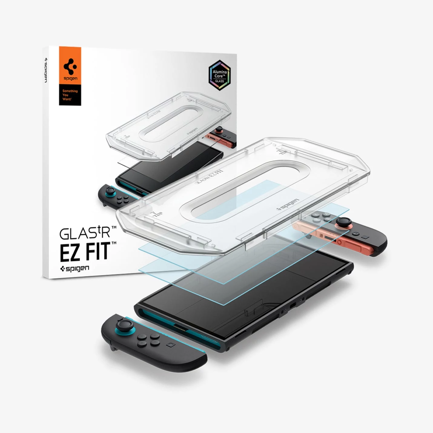 Spigen Glas.tR EZ Fit 2-Pack