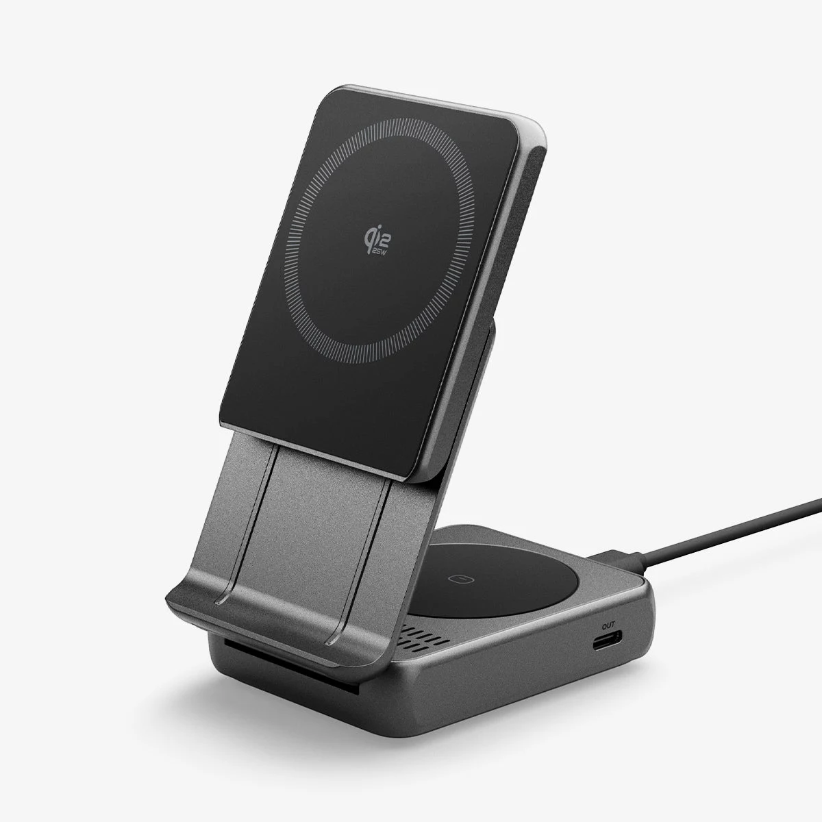 Spigen Essential Qi2 2-in-1 Wireless Charging