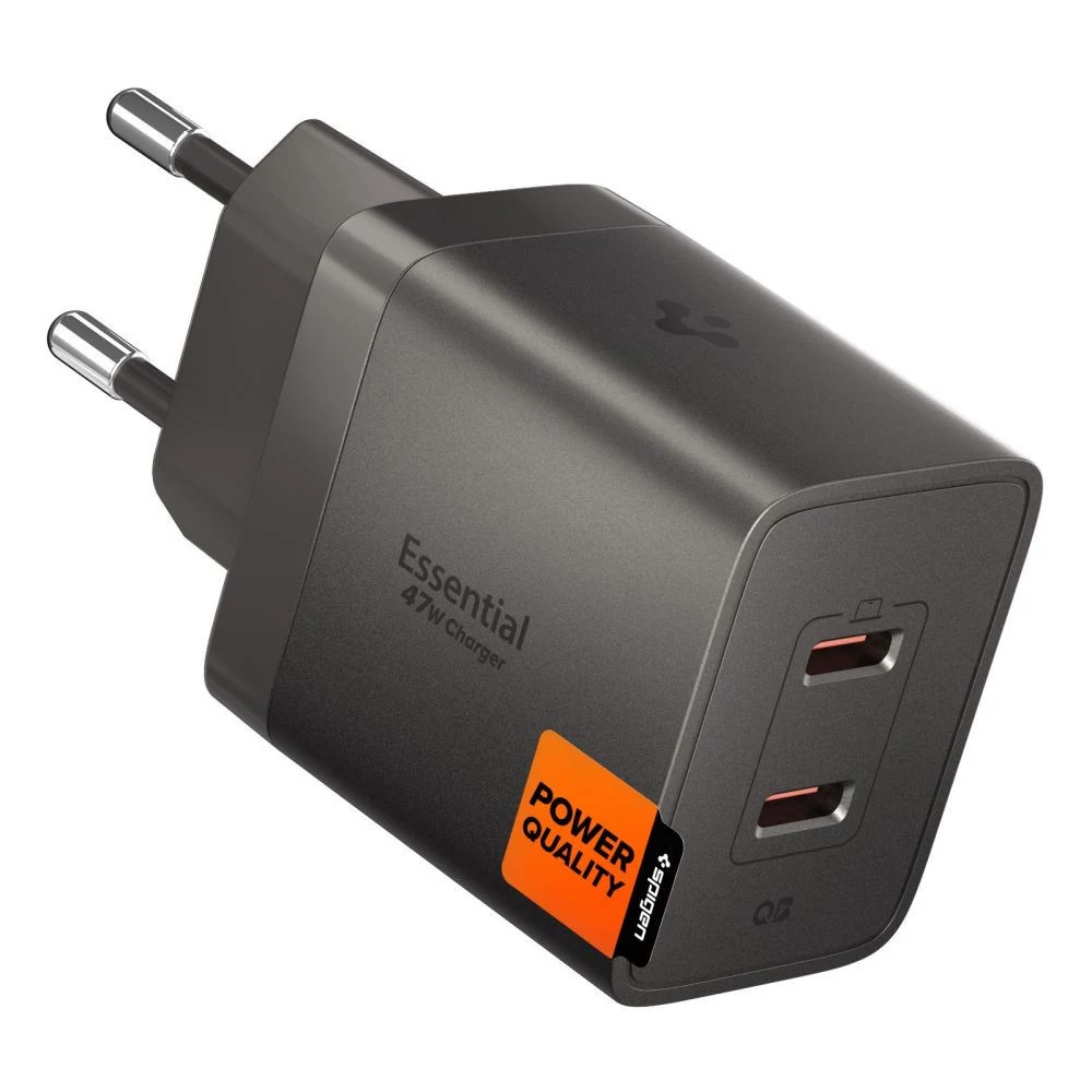 SPIGEN EE472EU-GAN Essential 2-Port Network Charger