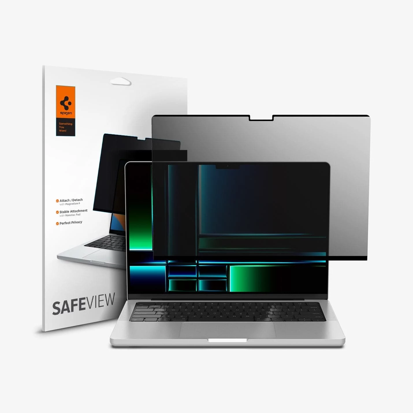 Spigen Safe View Privātuma Ekrāna Filtri