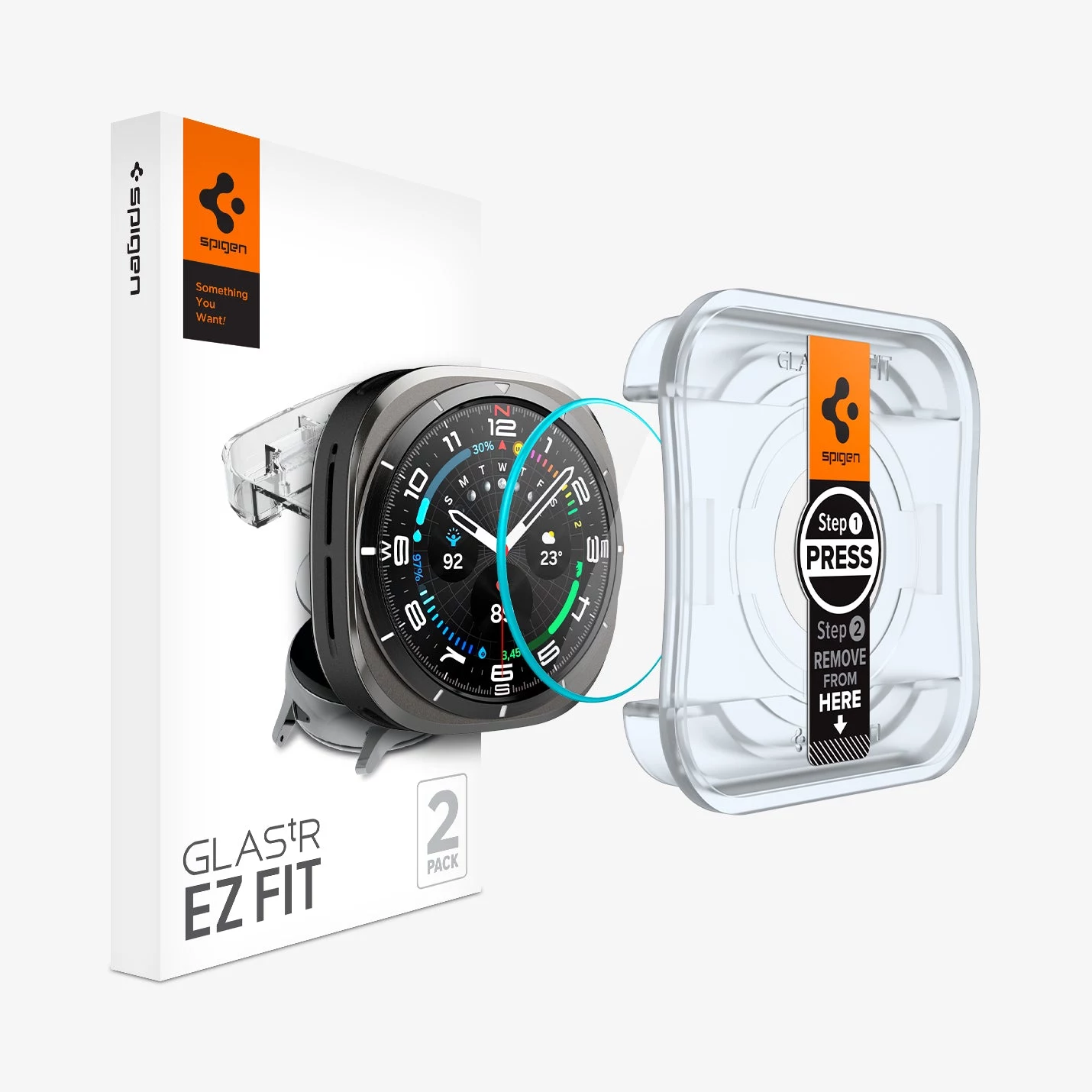 Spigen Glas.tR EZ Fit Rūdīta