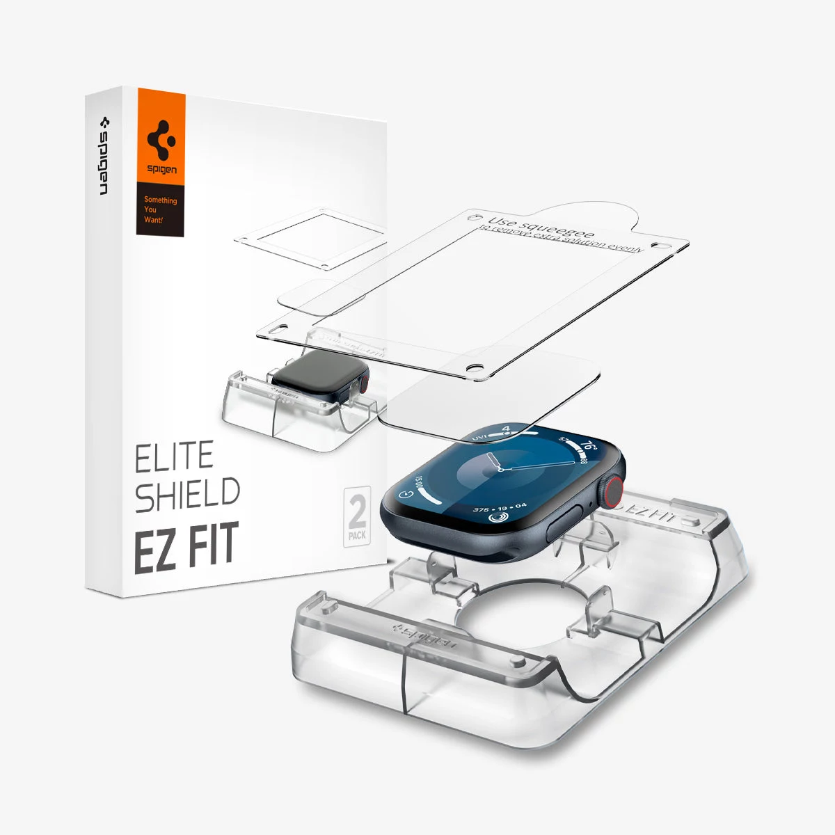 Spigen Elite Shield EZ Fit 2-Pack