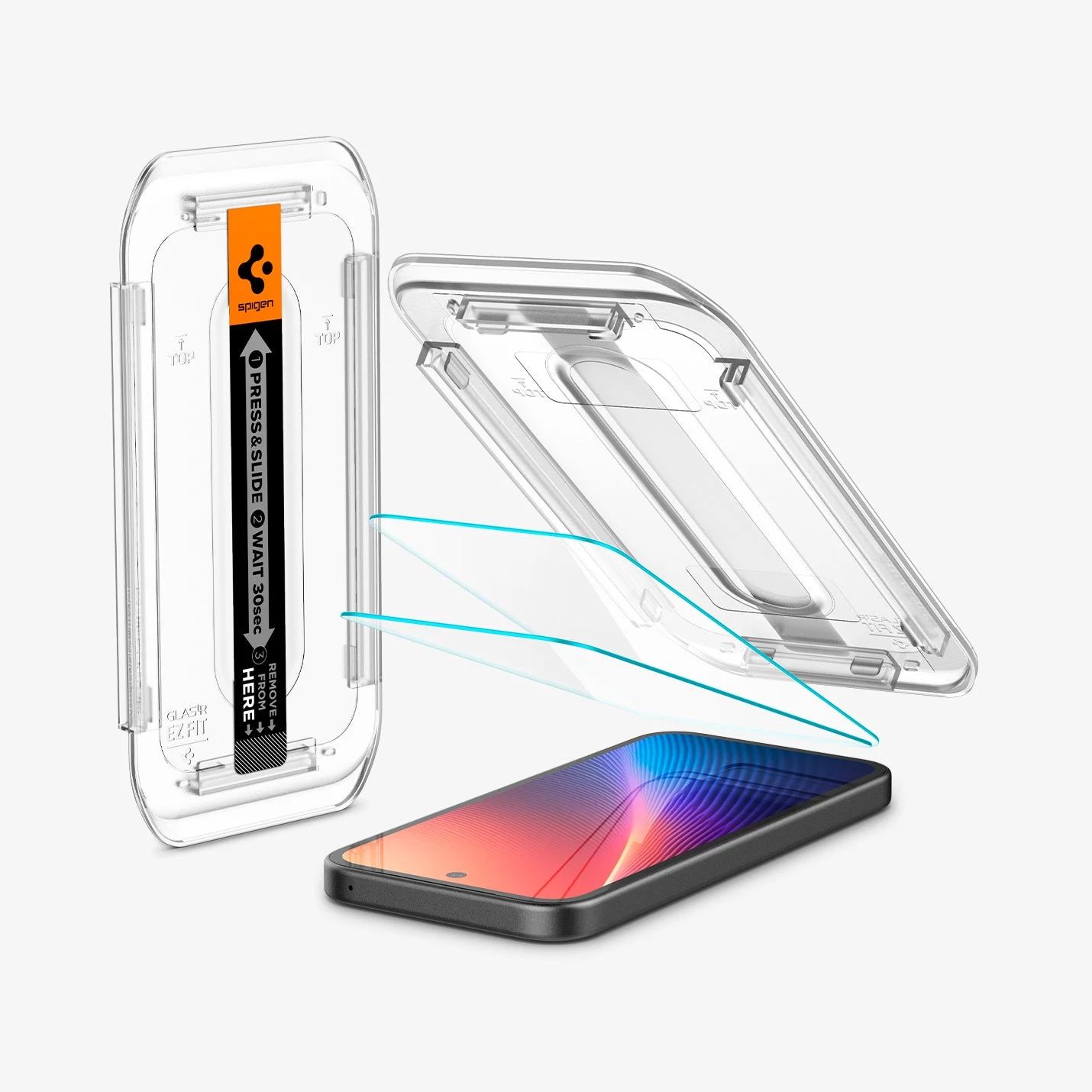 Spigen Glas.tR EZ Fit 2-Pack