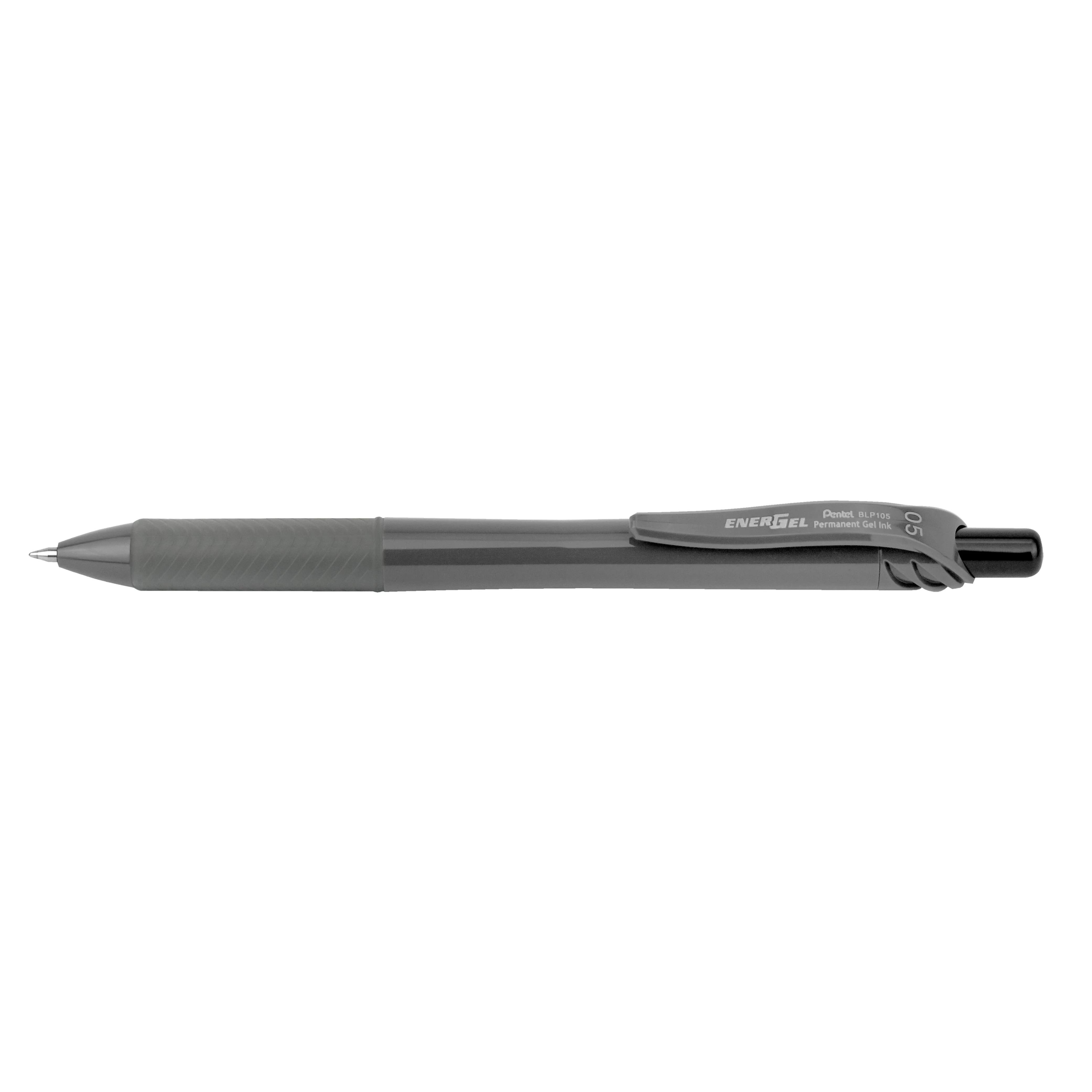 Pentel EnerGel Permanent Gel Pen Grey