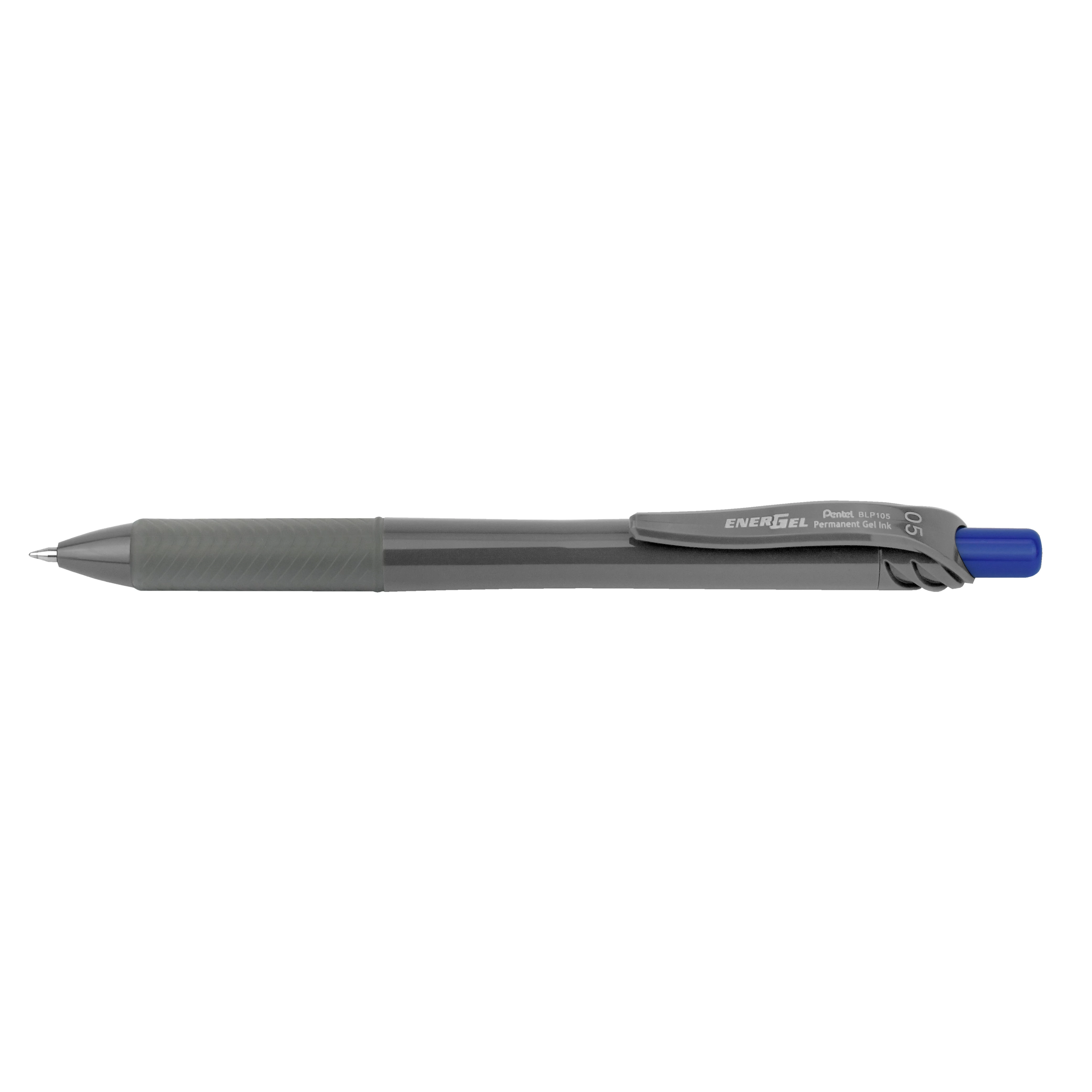 Pentel EnerGel Permanent Gel Pen Grey