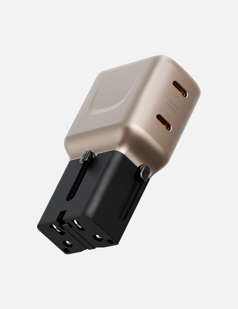 ENERGEA TravelGoAdapter 45 2xUSB-C 45W Wall