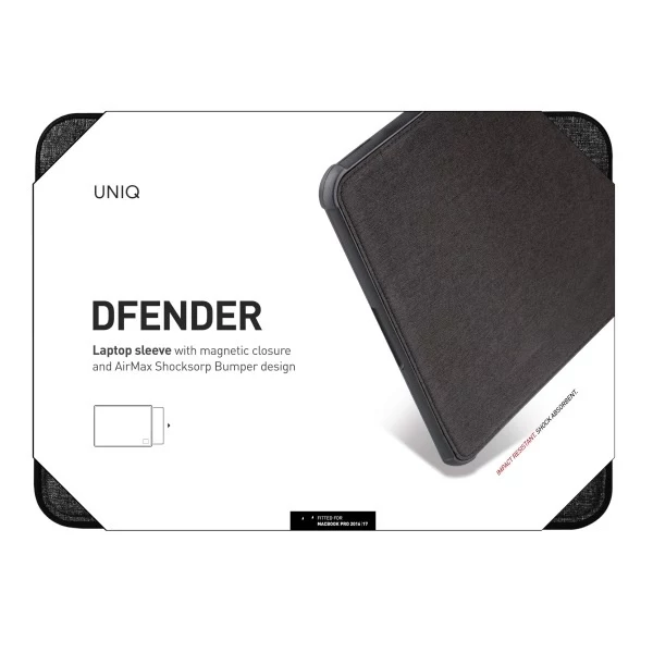 UNIQ Dfender Laptop Sleeve 16 collu