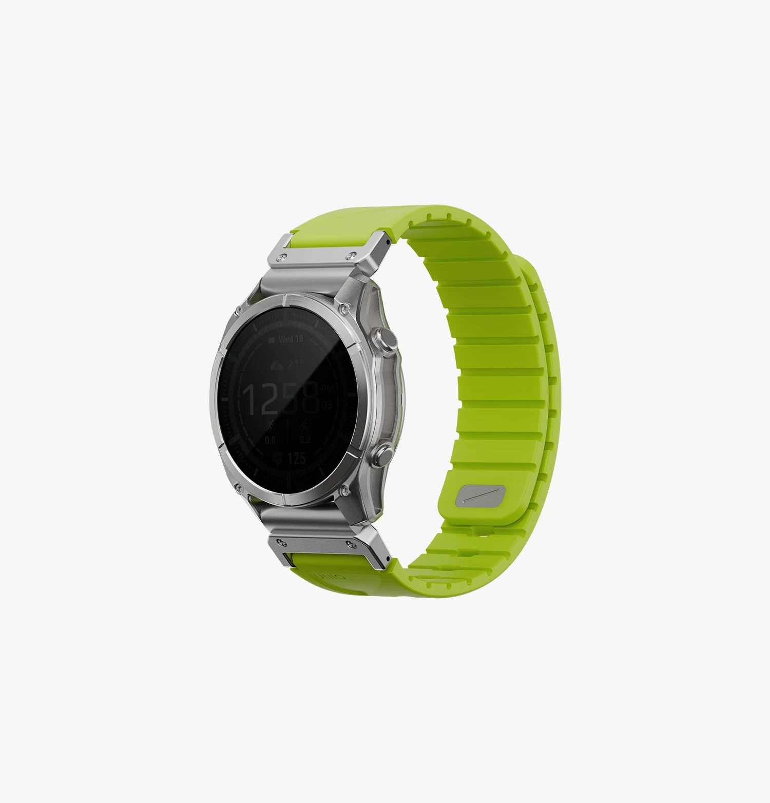 UNIQ Fluo Smart-Fit Silikona Siksniņa Garmin