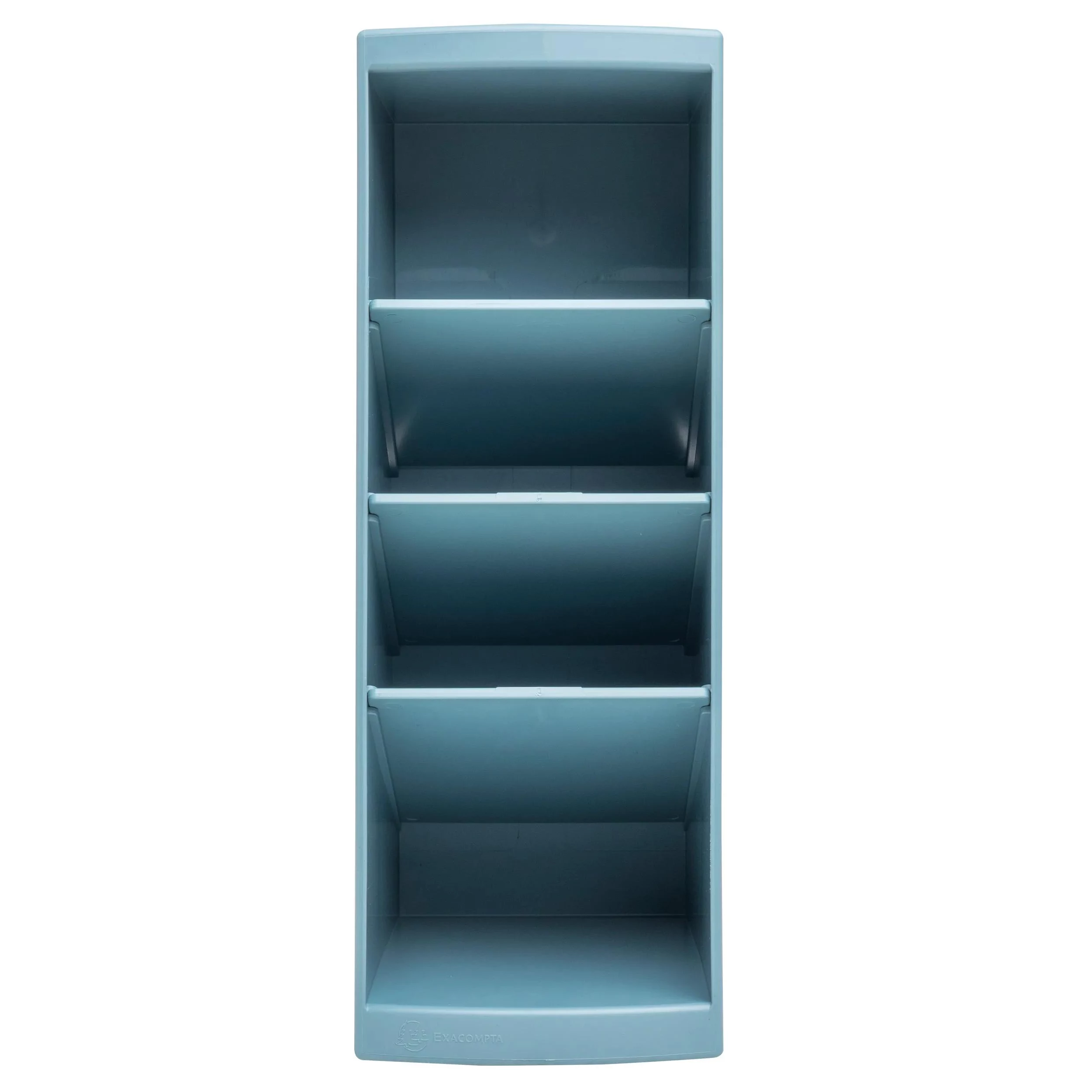 Exacompta AutentiK Multitower Pen Holder Blue-Grey