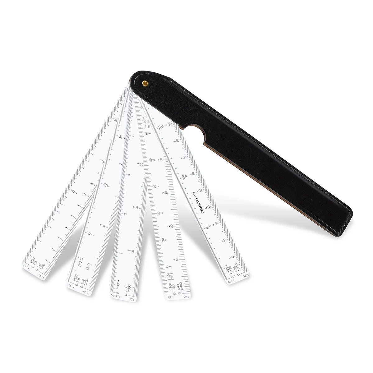 Aristo 5-Fold Scale Ruler 1:1/10/15/20/25/30/33.33/40/50/75/125
