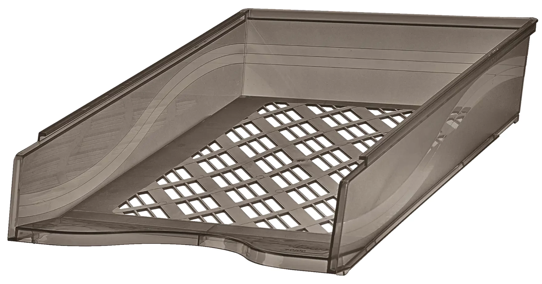 Bene Letter Tray Grey-Transparent DIN C4