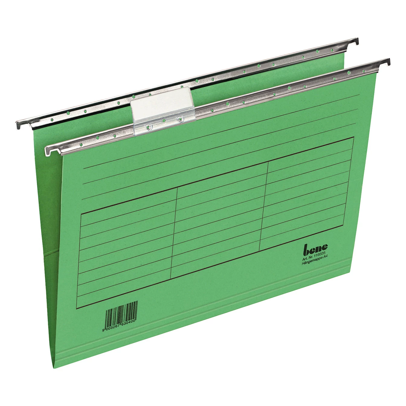 Bene 116505GN Fastener File A4 Green