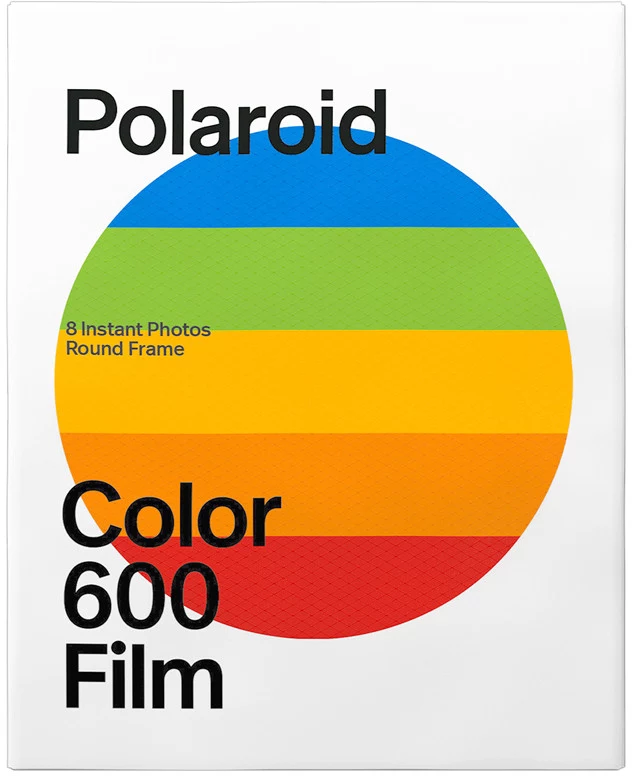 Polaroid Color Film 600 Round Frame
