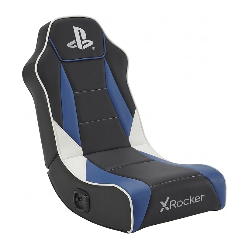XROCKER Gaming Floor Chair Black PlayStation/2
