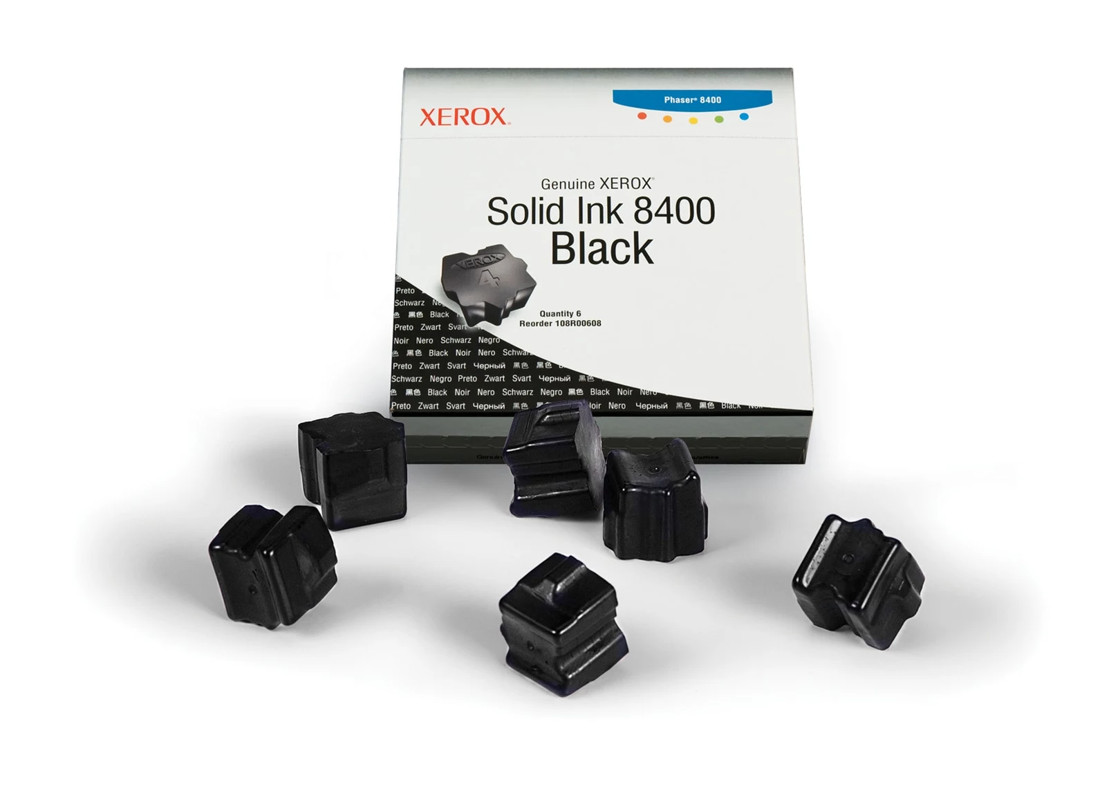 Xerox Phaser 8400 Melnās cietās tintes