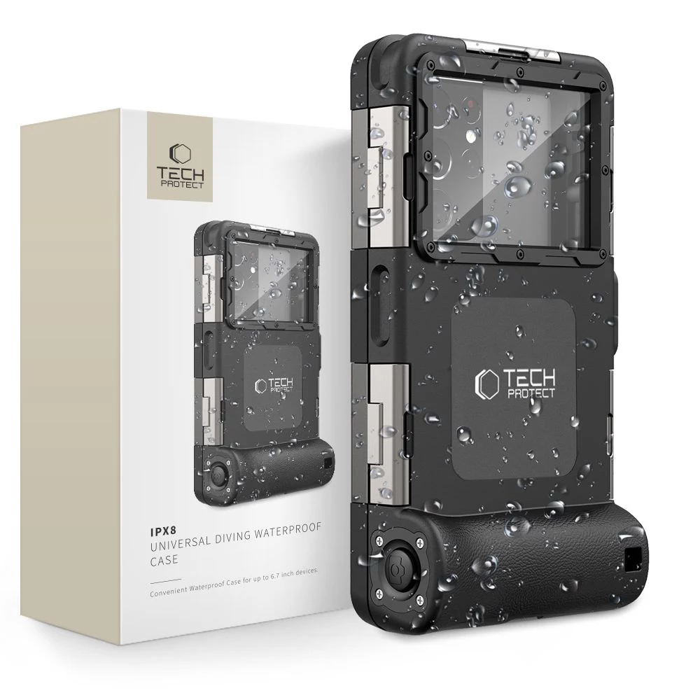 TECH-PROTECT IPX8 Universal Diving Waterproof Case