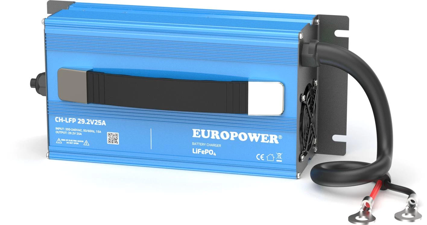 EUROPOWER CH-LFP/24/25 LiFePO4 Battery Charger 29