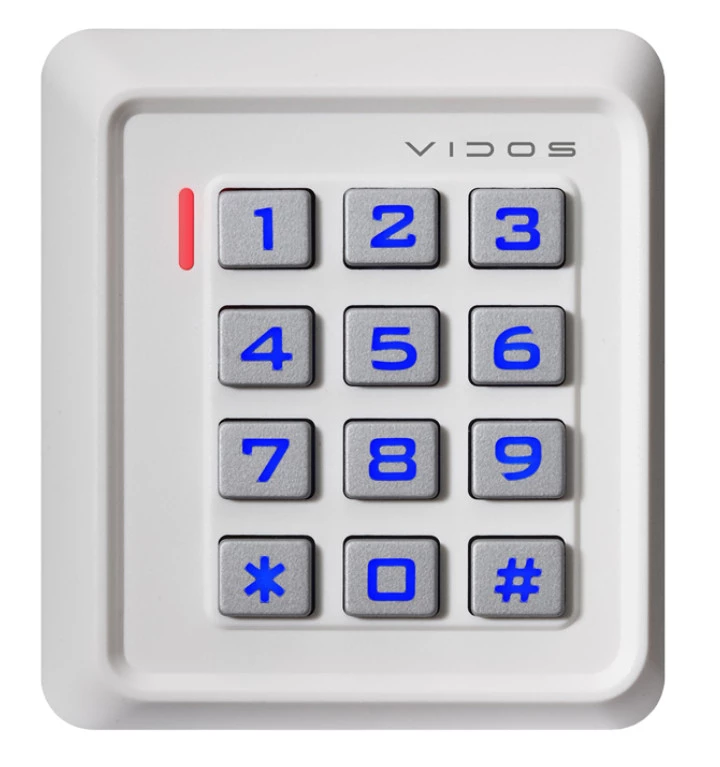 VIDOS ZS40W PIN koda un RFID