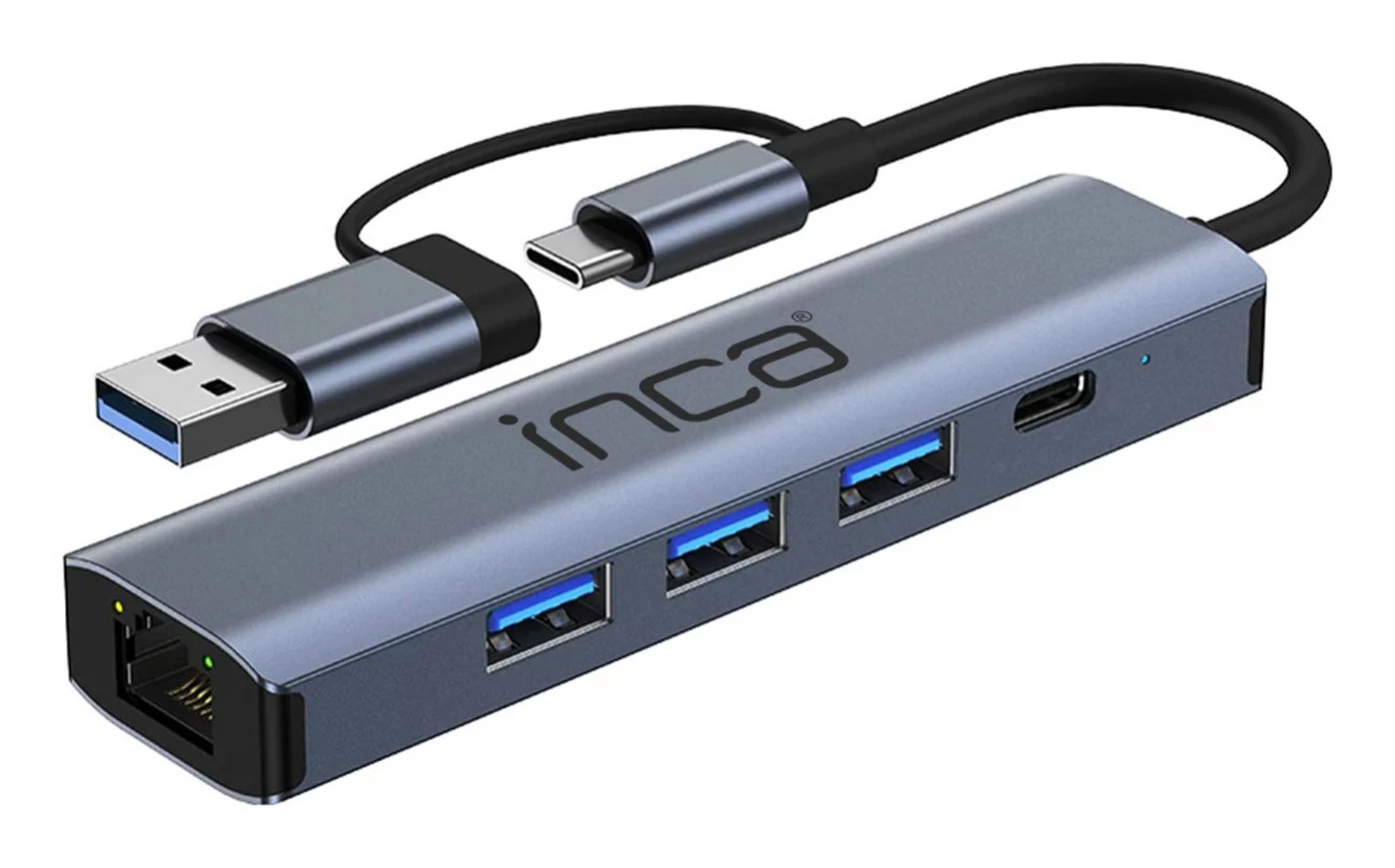 INCA Hub IUTP-5T USB-C/A to 3x