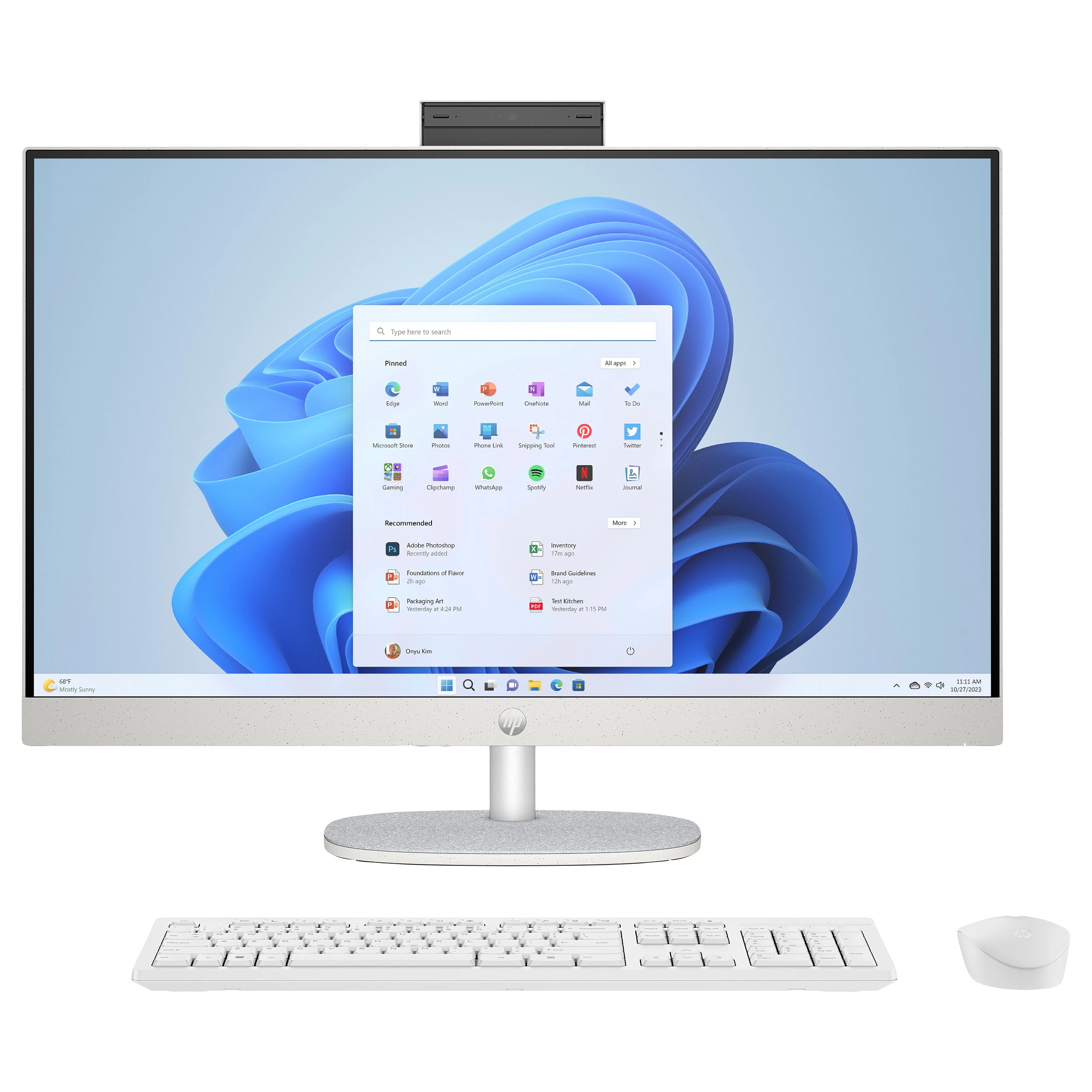 HP 27-cr0475ng All-in-One PC, 27 inch