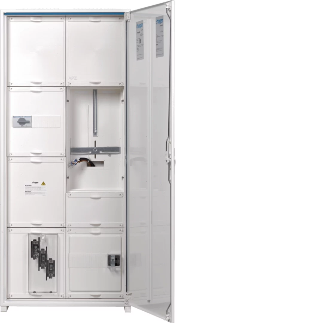 Hager universN FP82W5N Transformatoru/Skaitītāju sadalne 1250x550x205mm