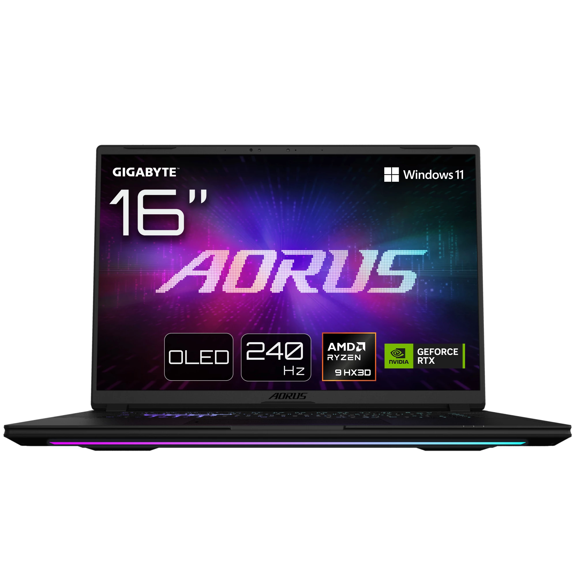 GIGABYTE AORUS MASTER 16 6YJM5DEE65SP klēpjdators