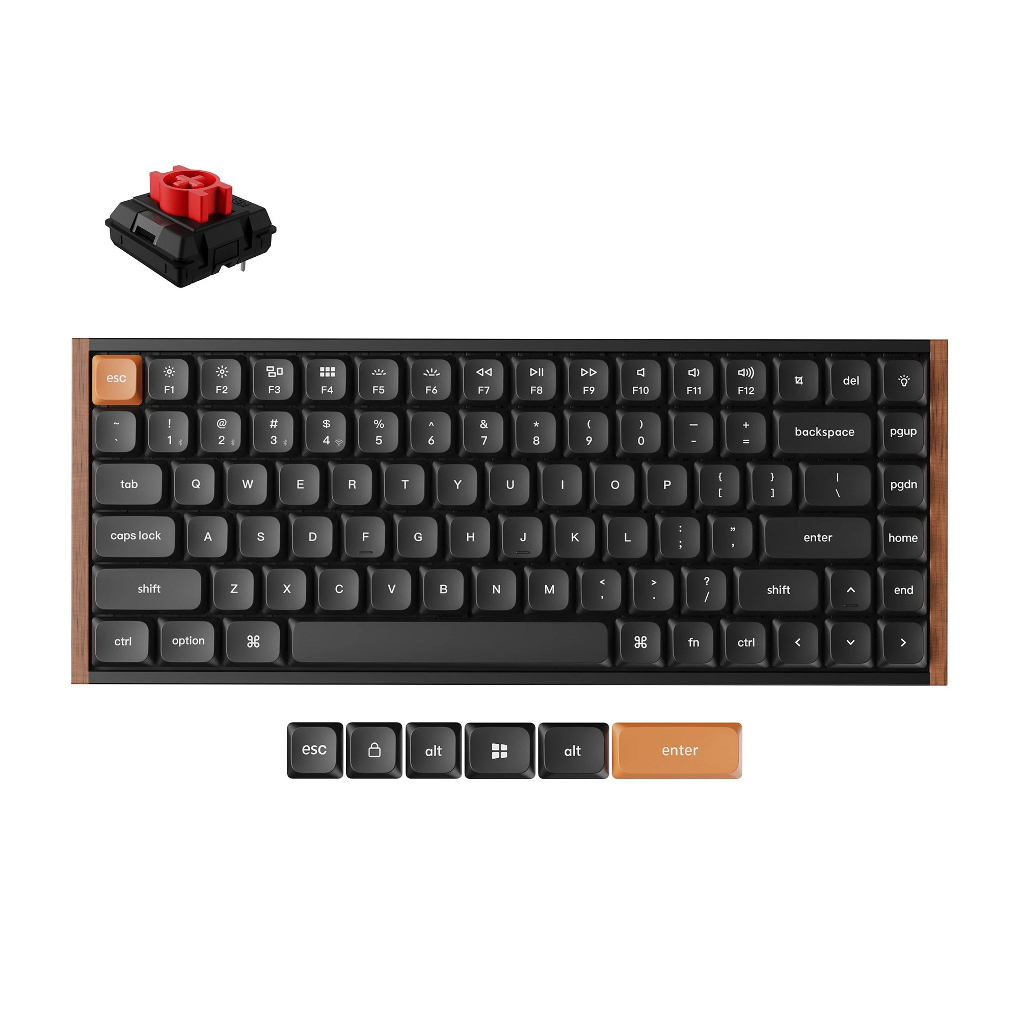 Keychron K3M-F1 75% Low-Profile Mechanical Keyboard
