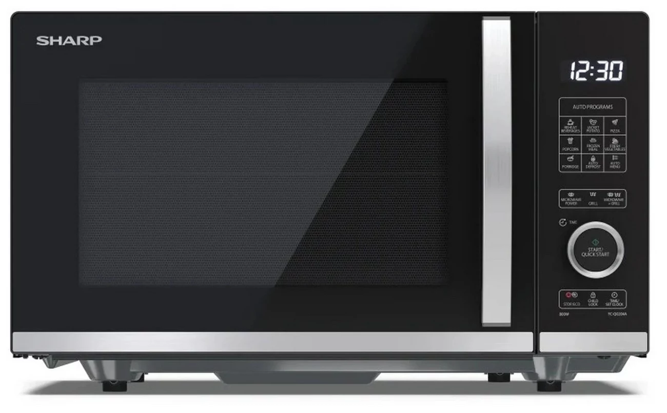 Sharp YC-QG204AE-B Kombinētā mikroviļņu krāsns ar