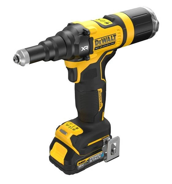 DEWALT DCF403E1GT-QW 18V XR bezvadu kniedētājs