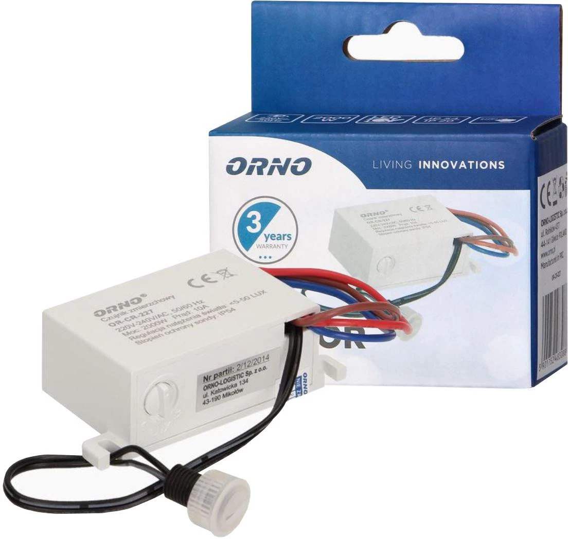 ORNO OR-CR-227 Krēslas sensors MINI ar