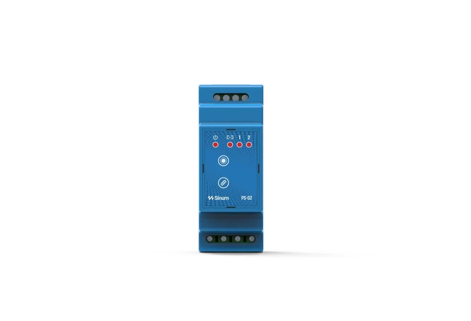 Bezvadu DIN sliedes relejs Blue PS-02