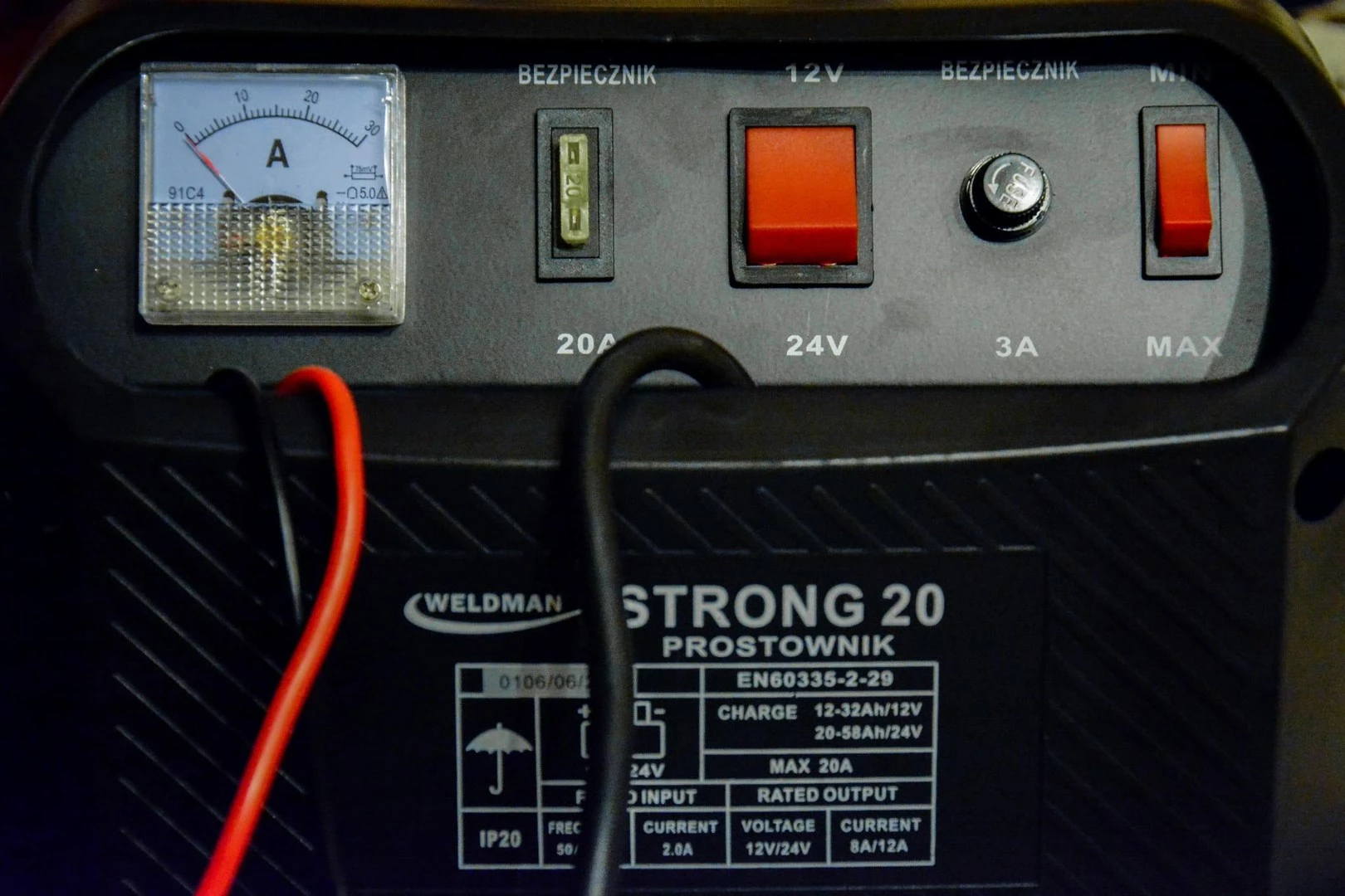 GREENCELL WELDMAN PROSTOWNIK STRONG 20 12V/24V