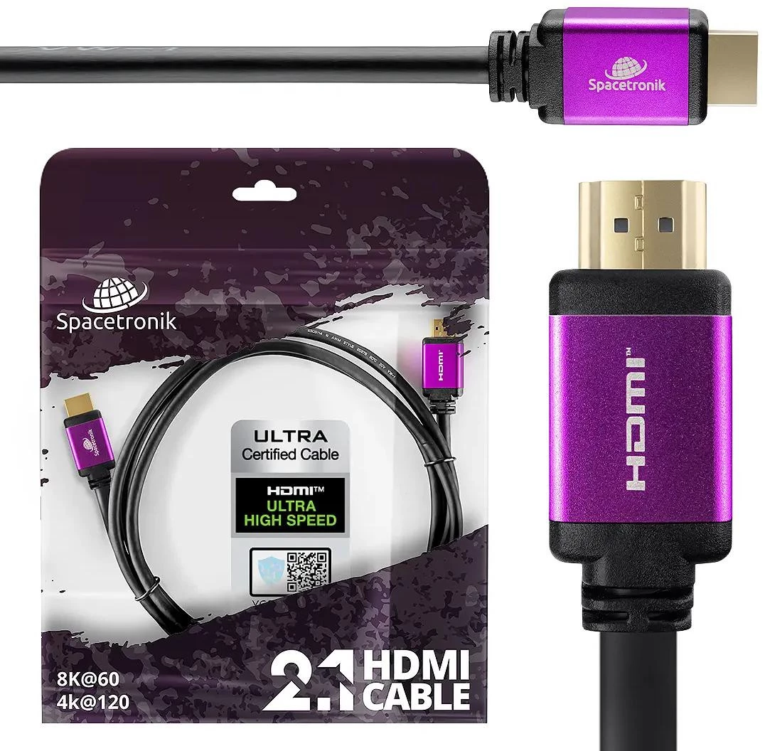 SPACETRONIK HDMI 2.1 8K kabelis