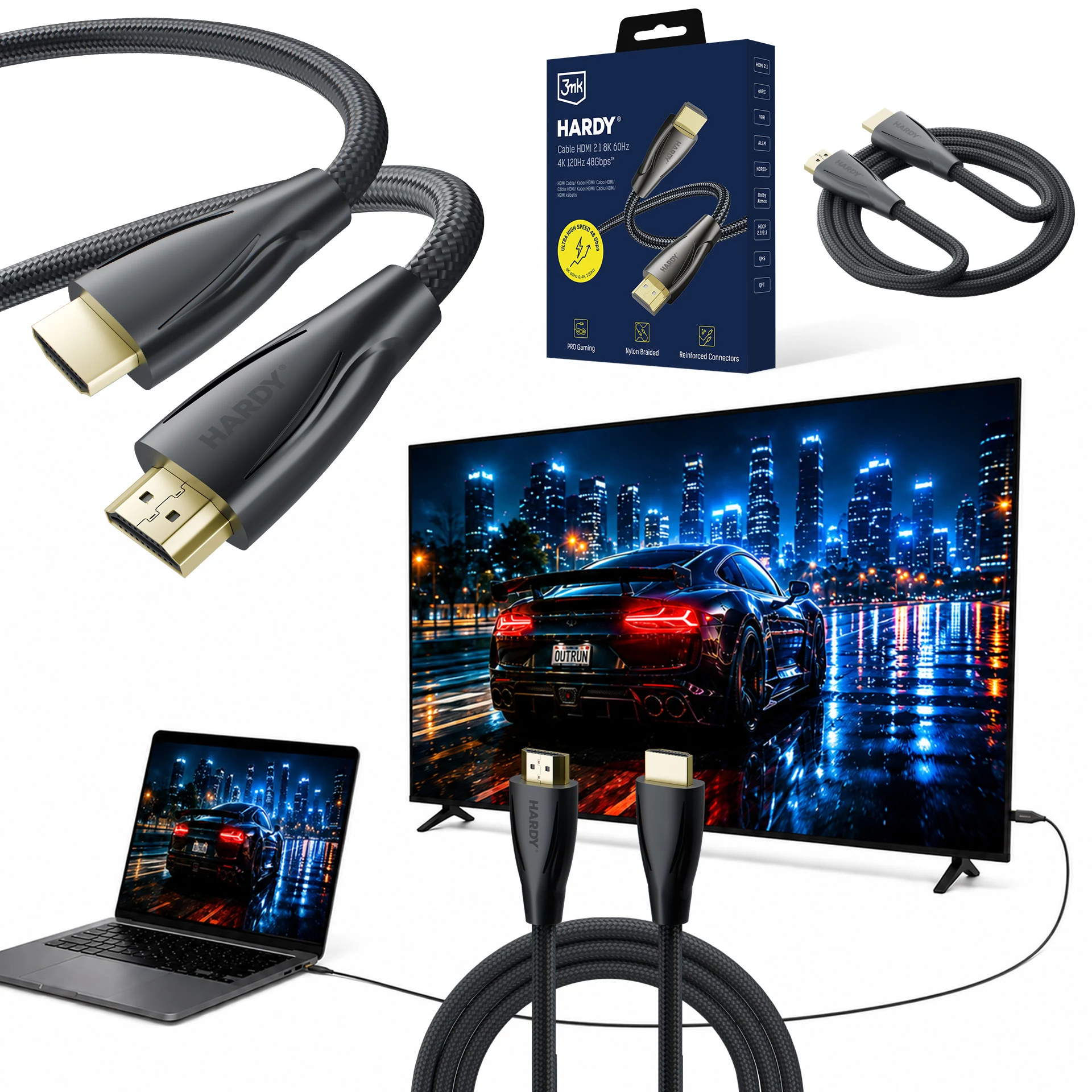 3MK PROTECTION Hardy HDMI 2.1