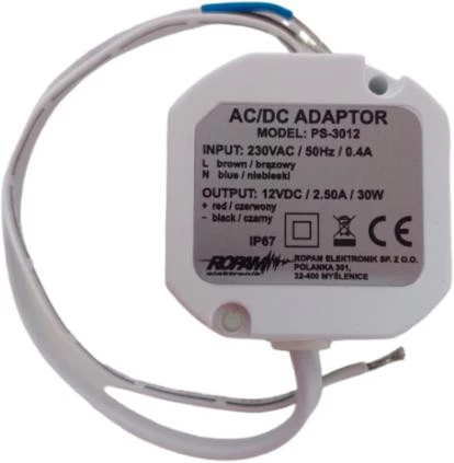 Ropam PS-3012 Iegremontējams AC/DC Barošanas Bloks