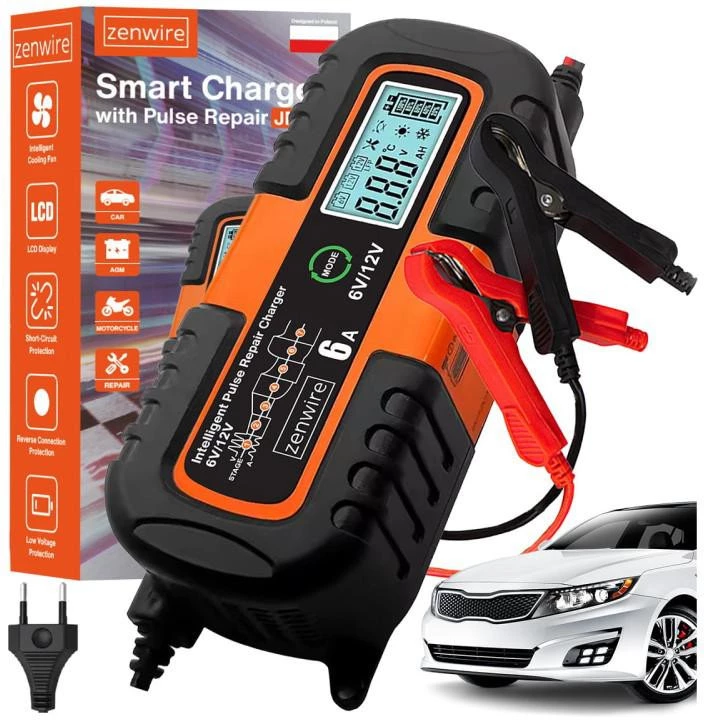 ZENWIRE JMD-6S 6V/12V 6A Smart Battery