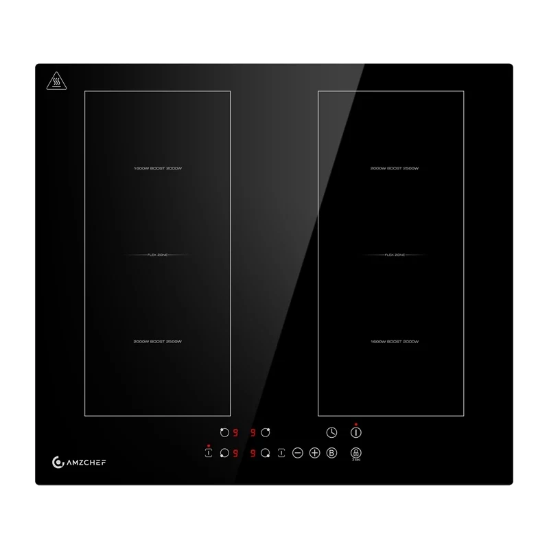 AMZCHEF CE-FS-I72S-FFDD06 Indukcijas plīts, 4 zonas