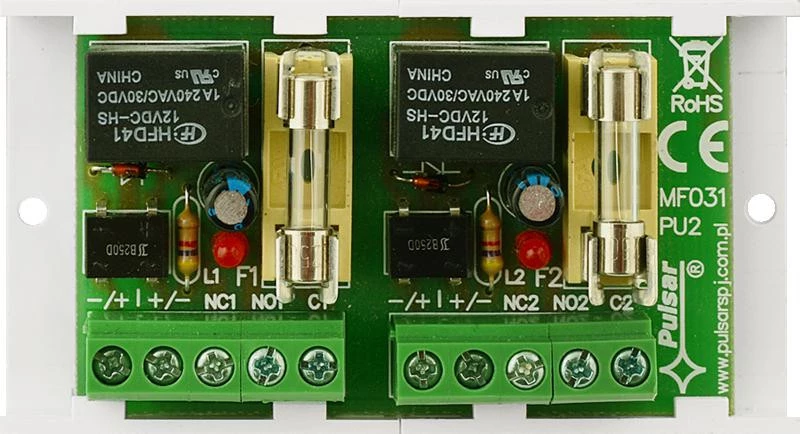 PULSAR AWZ512 Relay Module 2x SPDT