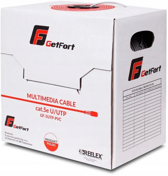GETFORT Premium Cat.5e U/UTP PVC