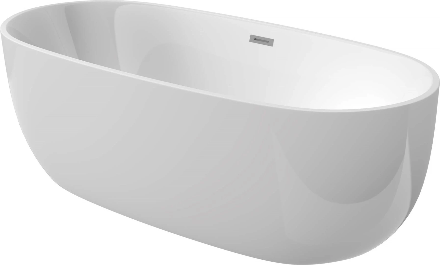 DEANTE Oval Free-Standing Acrylic Bathtub -