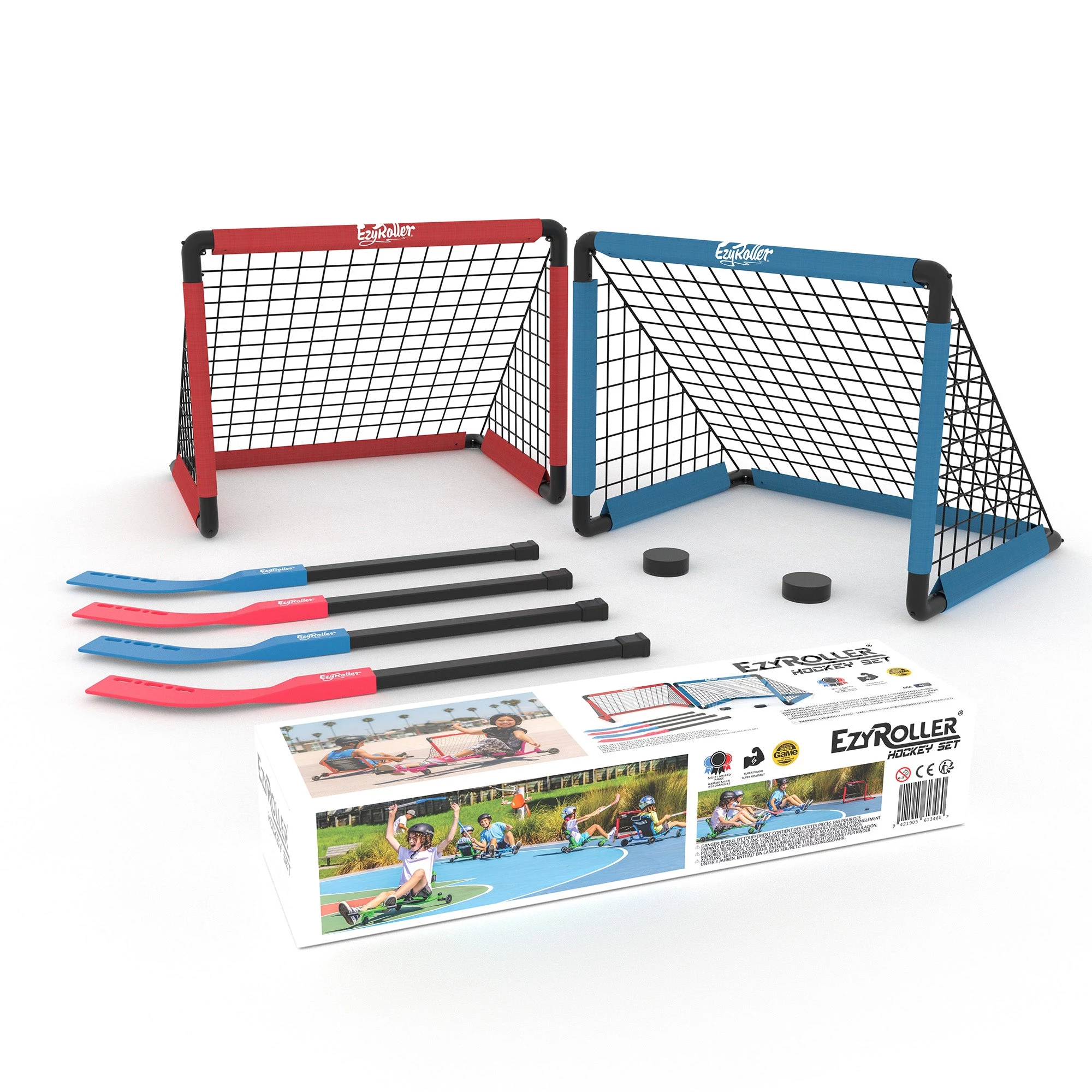 EzyRoller EZ-HOCKEY Hockey Set for 4