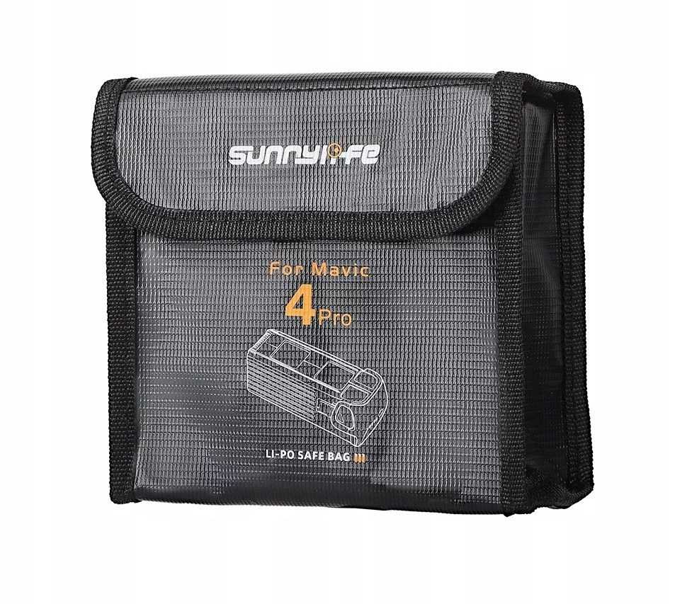 SUNNYLIFE Fireproof Battery Storage Bag for