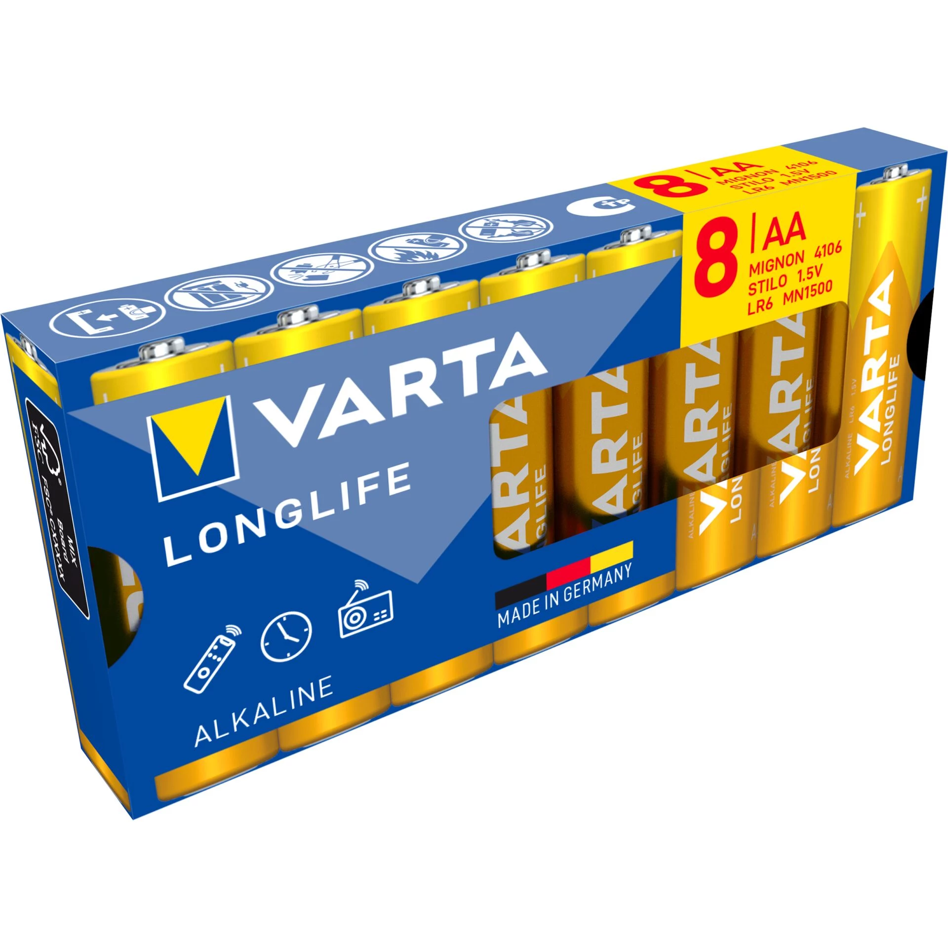 VARTA Longlife Power AA LR6 Mignon