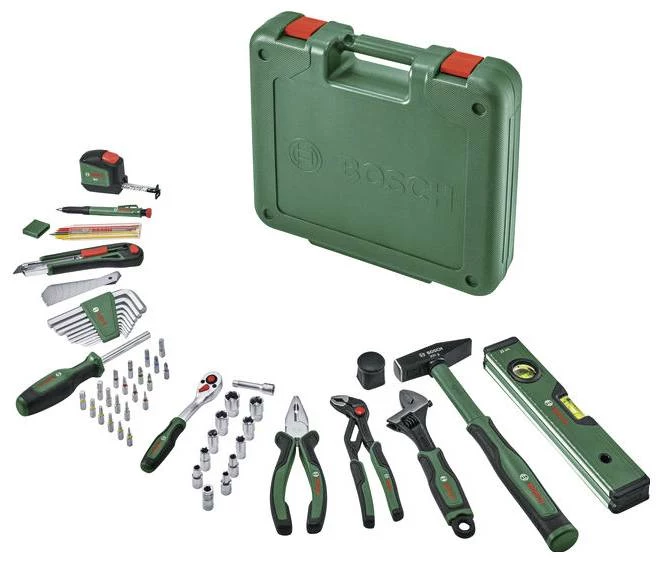 Bosch 63 daļu rokas instrumentu komplekts