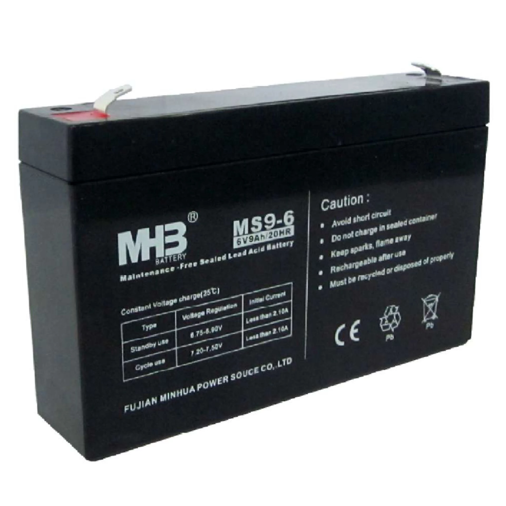 PowerWalker Battery MHB MS9-6 6V 9Ah