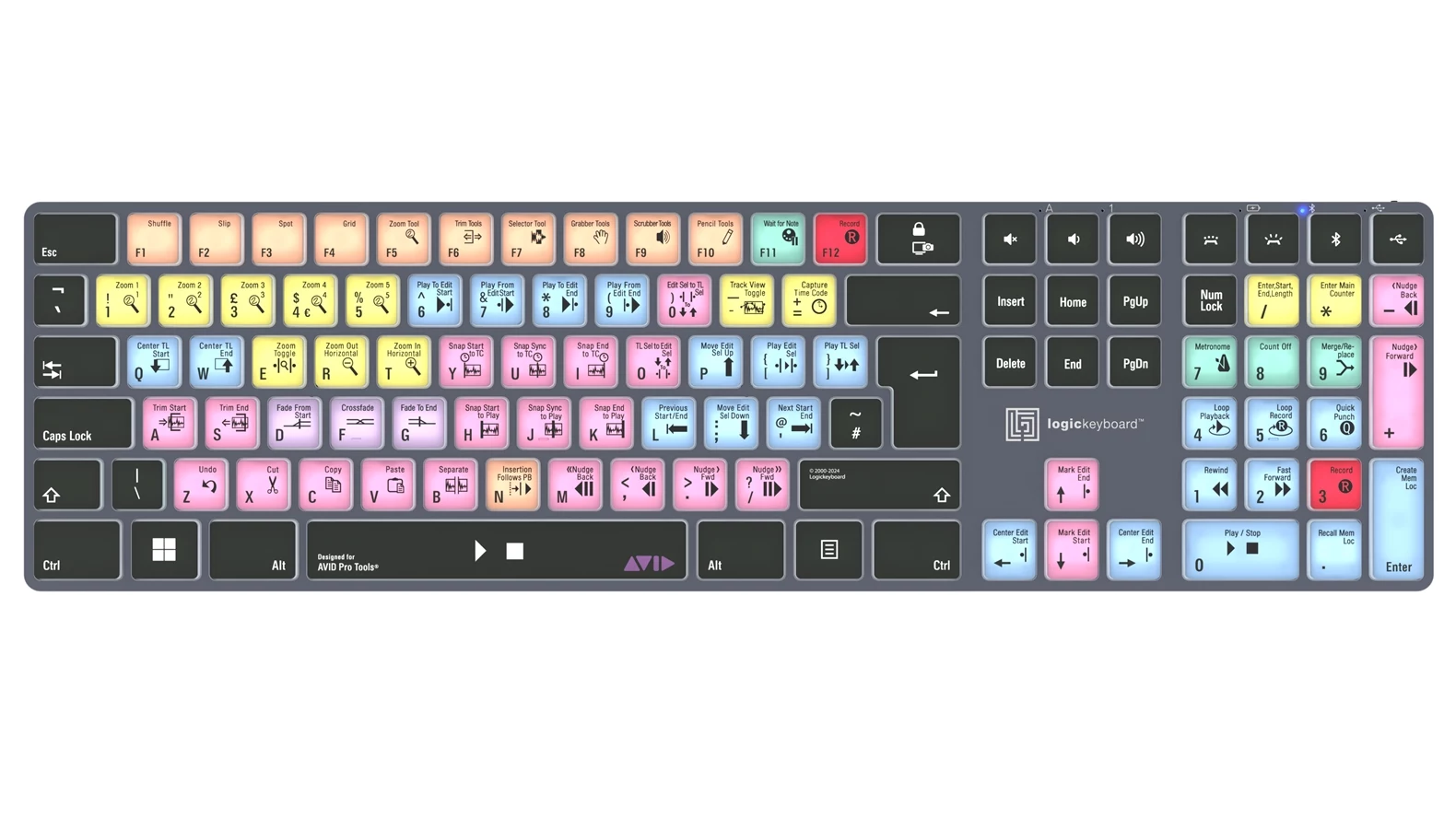 Logickeyboard Avid Pro Tools Titan UK