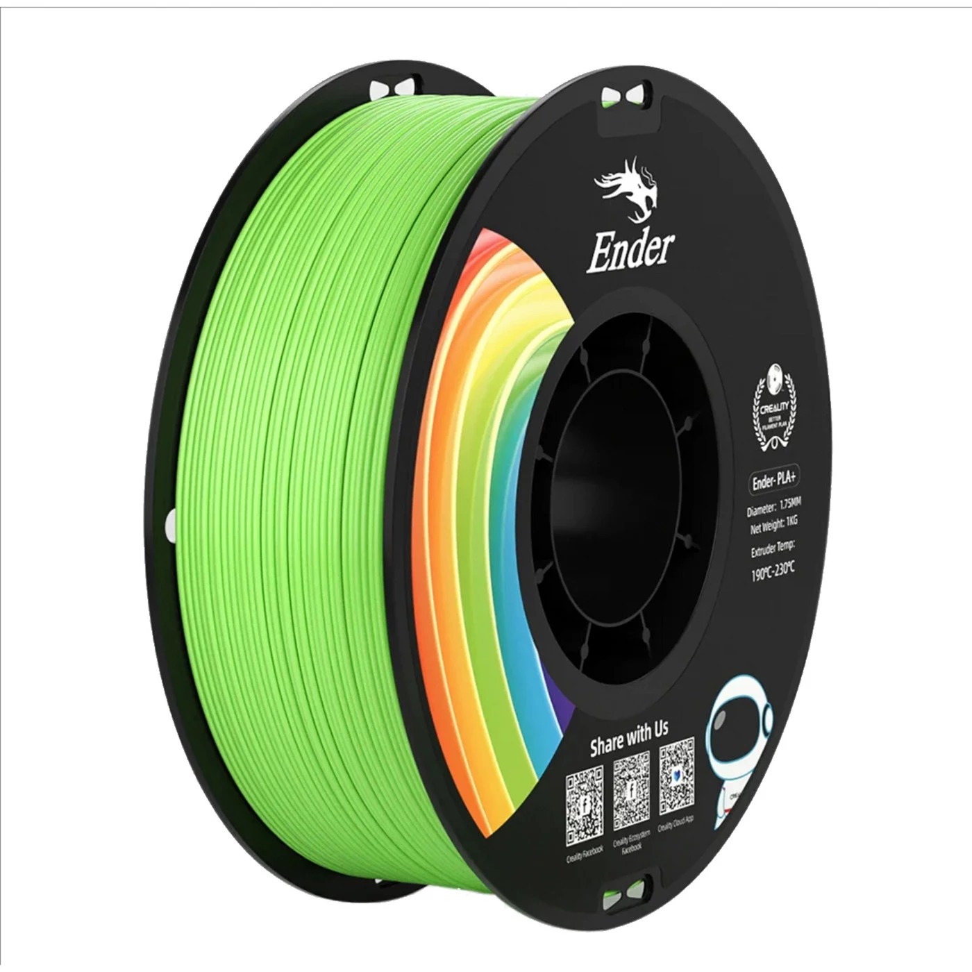 Creality PLA+ pavediens 1,75 mm